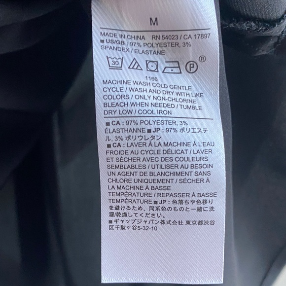 Banana Republic Black Sleeveless Button-Down Shirt - Picture 5 of 6